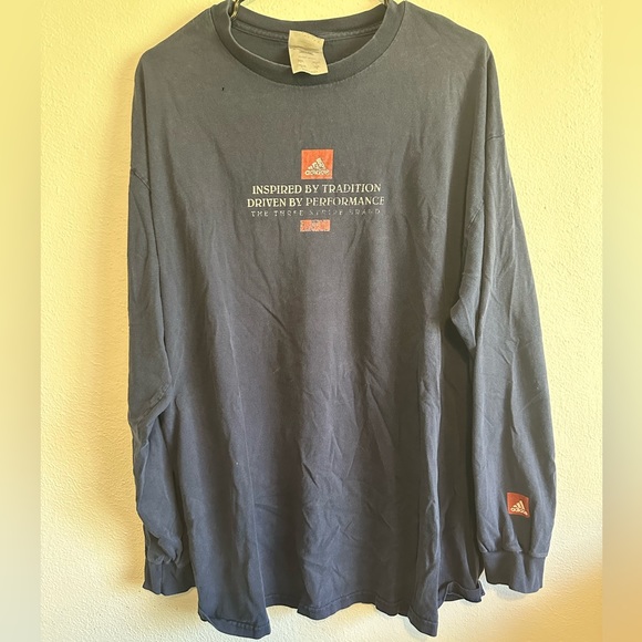 Adidas Throwback Long Sleeve T-Shirt - Picture 1 of 4